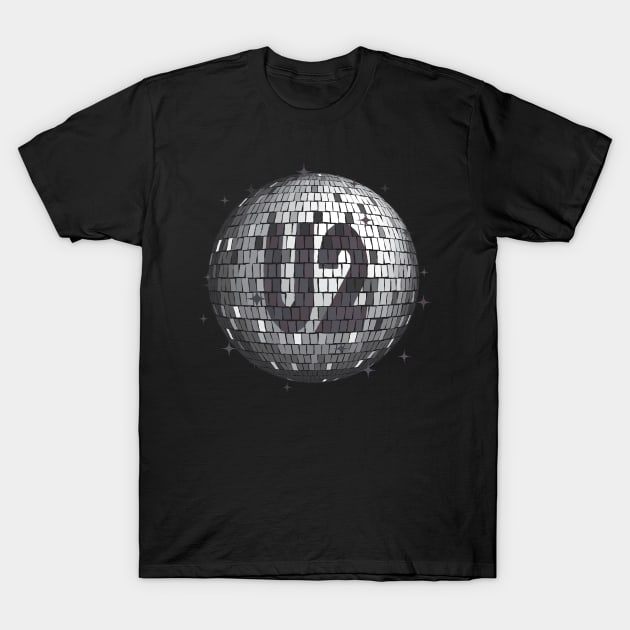 U2 Disco Ball | Monochromatic T-Shirt by Rad Love